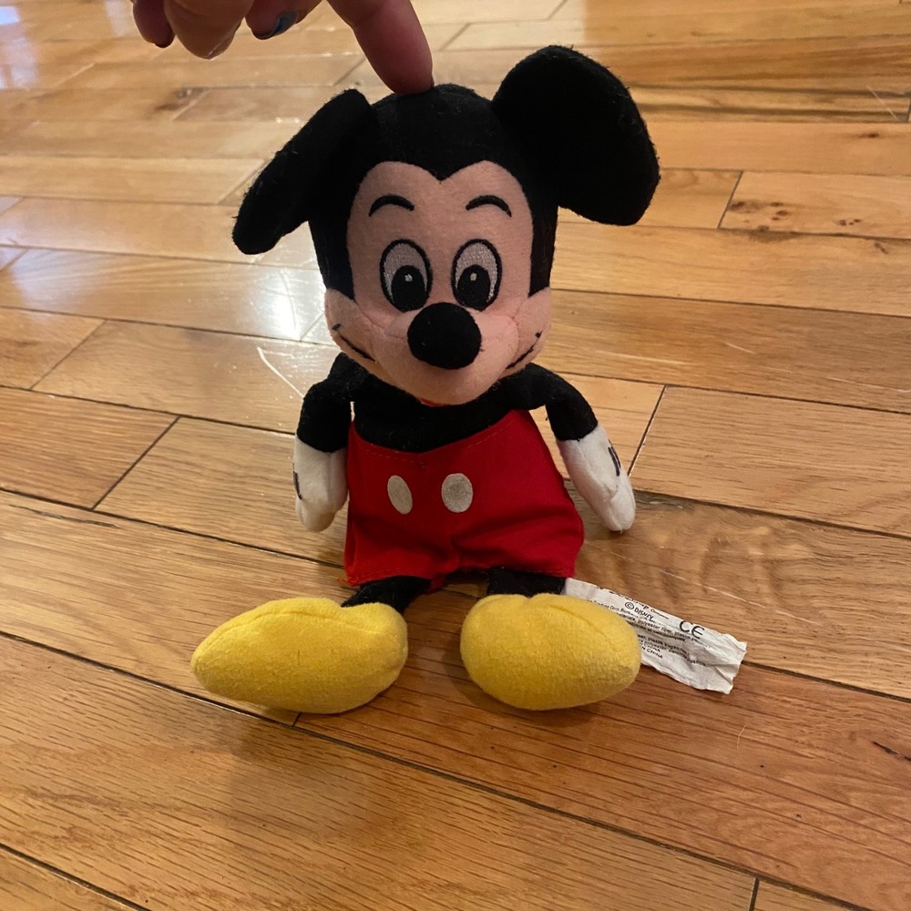 Disney Mickey Mouse Plush Stuffed Toy Classic Red Shorts Yellow Shoes